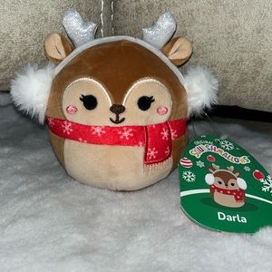 🦌Squishmallows Darla the Deer 5” NWT Christmas Holiday 2023